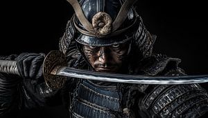 Panorama de samouraïs/portraits de samouraïs