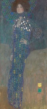 Portret van Emilie Flöge, Gustav Klimt - 1902
