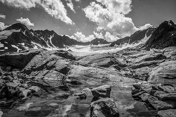 Bachfallen gletscher van Christian Reijnoudt