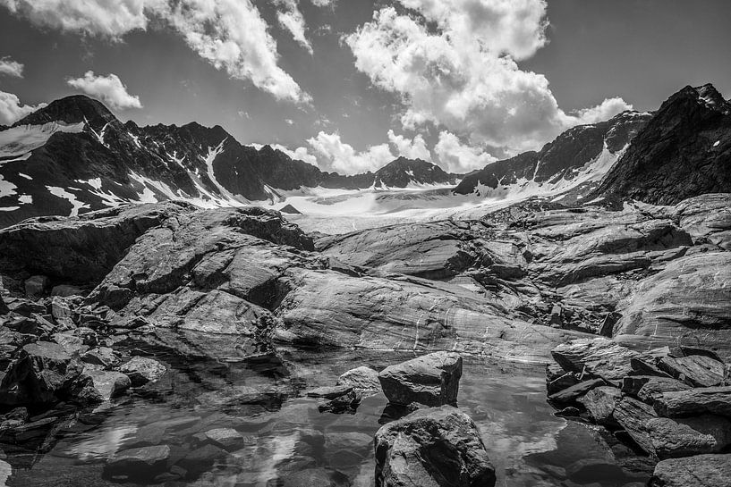 Bachfallen gletscher van Christian Reijnoudt