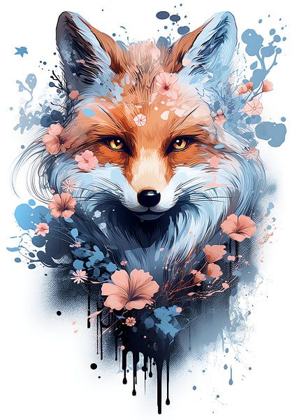 Red Fox Portrait by Dung Nguyen Van