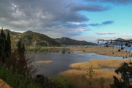 Uitzicht over Skadarsko Jezero by Peter Vlasveld