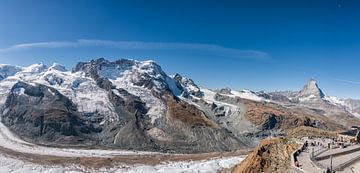 Zermatt , Gornergrat baan , Matterhorn , Zwitserland van arie oversier