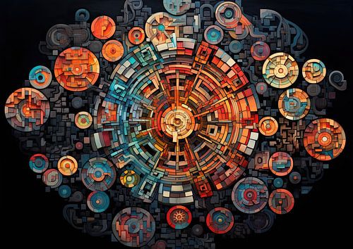 Indrukwekkende Mandala 113998