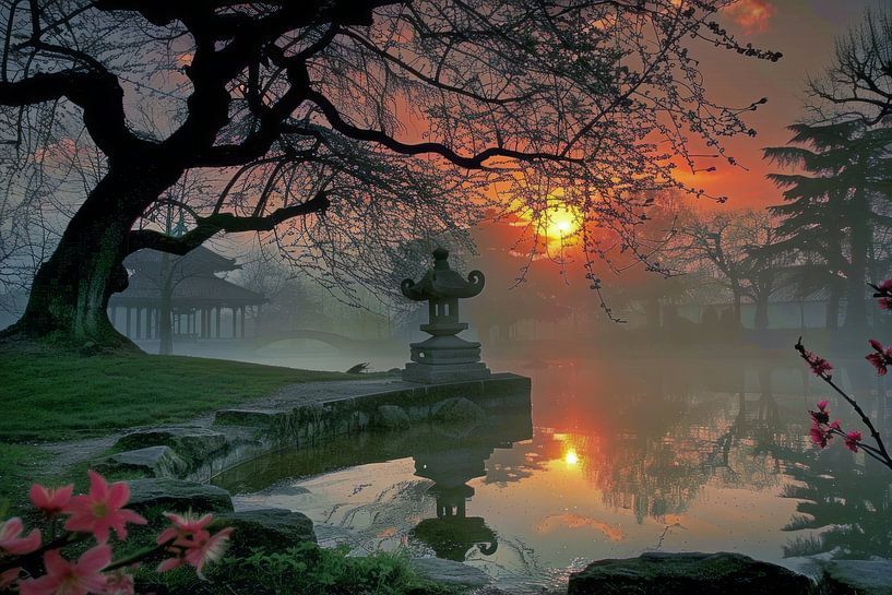 schilderachtig Japan van Egon Zitter