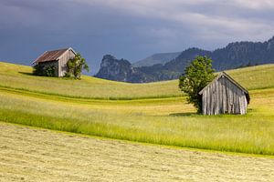 Vue d'Unterammergau sur le Kofel