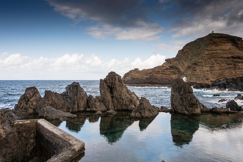 Natural pools in Porto Moniz, Madeira by ChrisWillemsen