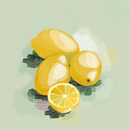 Three and a half lemons by Rosana Laiz Blursbyai
