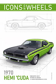 1970 Hemi 'Cuda von Theodor Decker