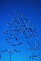Blaue Würfel