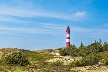 Lighthouse in Wittdün on the island of Amrum by Rico Ködder