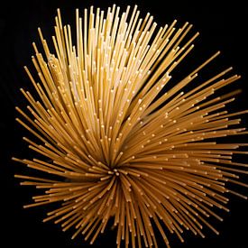 Pasta from above looks like fireworks by SO fotografie