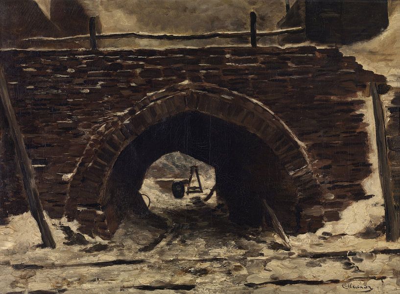 Vieux pont, Constantin Meunier par Atelier Liesjes