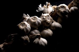 Knoblauch am Stiel