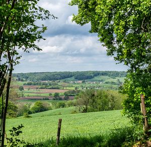 Panorama van Zuid-Limburg van John Kreukniet