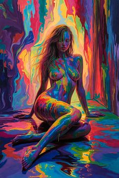 Sinnlichkeit der Farben von Happy Hype - Digitale Kunstwerkstatt