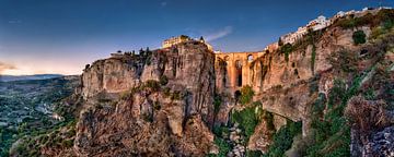 Andalusisch landschap bij de stad Ronda in Spanje van Voss Fine Art Fotografie