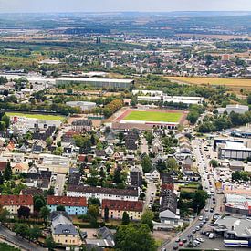 Büdesheim (Bingen aan de Rijn), luchtpanorama (08.2020) van menard.design - (Luftbilder Onlineshop)
