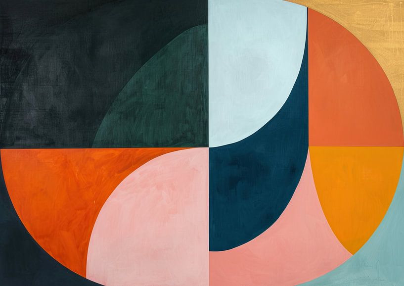 Modern Geometric minimalist shapes by Modern Collection