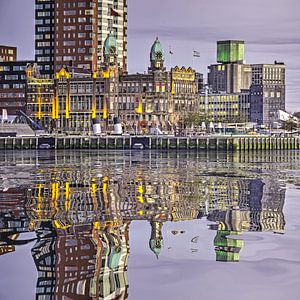 Wasser Reflexion Hotel New York, Rotterdam