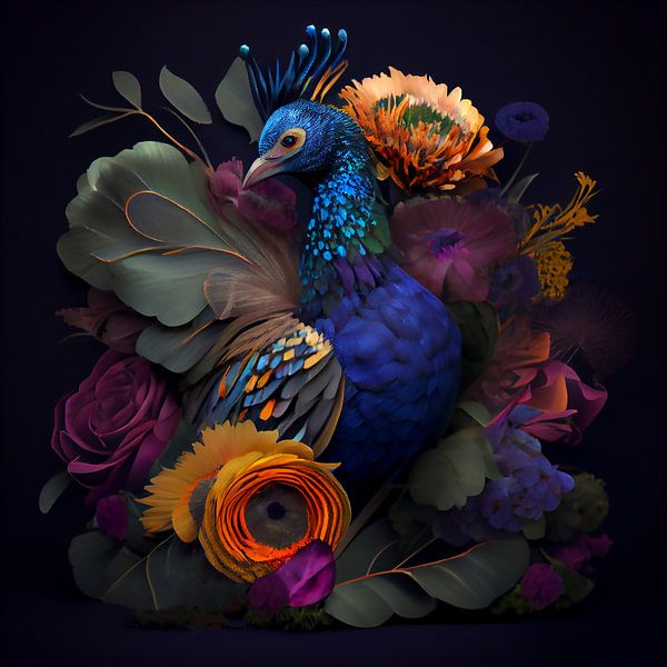 Paradise Peacock by Bianca ter Riet