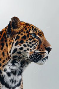 Fierce Focus - Porträt eines Leoparden