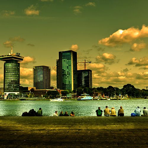 Skyline Amsterdam Noord