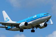 Le Boeing 737 de KLM se prépare à atterrir par Sjoerd van der Wal Photographie Aperçu