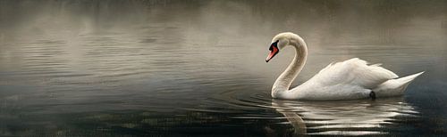 Schwan-Malerei
