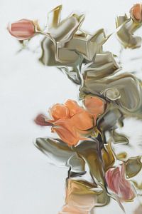 Peinture abstraite sur Carla Van Iersel