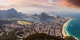 Vue de Rio de Janeiro (orange) sur Merijn Geurts