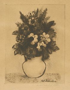 Antonín Procházka - Blumenstrauß in der Vase