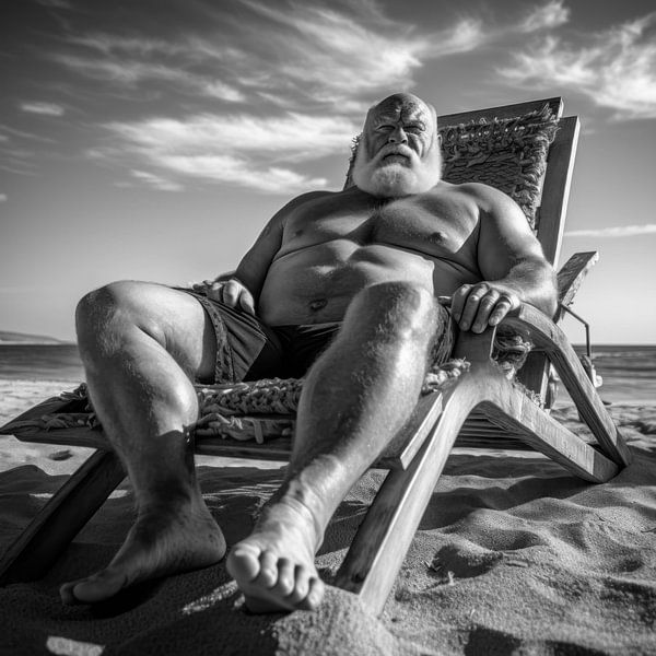 Am Strand von BEARpictureart