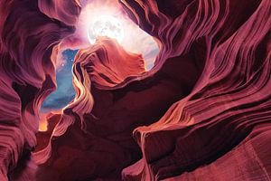 Grand Canyon with Space & Full Moon Collage II