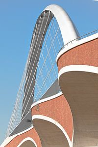 Die Oversteek-Brücke über die Waal bei Nimwegen