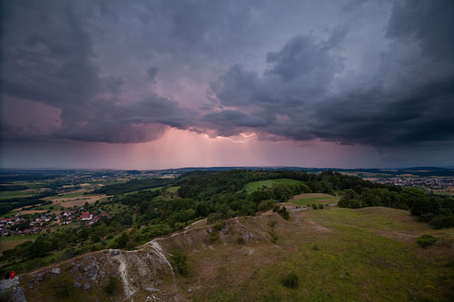 Wenn der Himmel seine ganze Kraft zeigt von Jiri Viehmann
