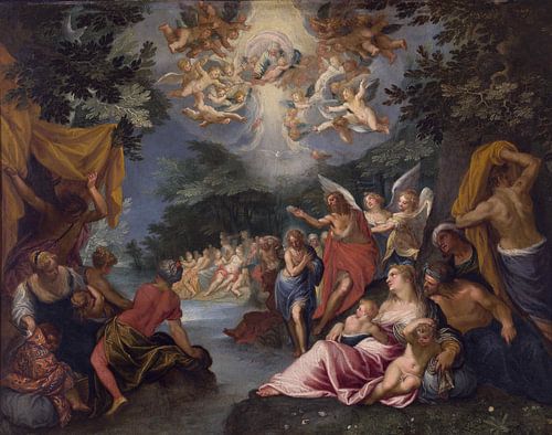 Hans Rottenhammer, Doopsel van Christus