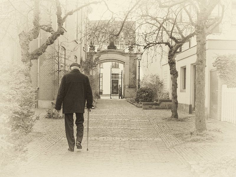 Old Bornhof, ein Hof in Zutphen.  von Ron Poot