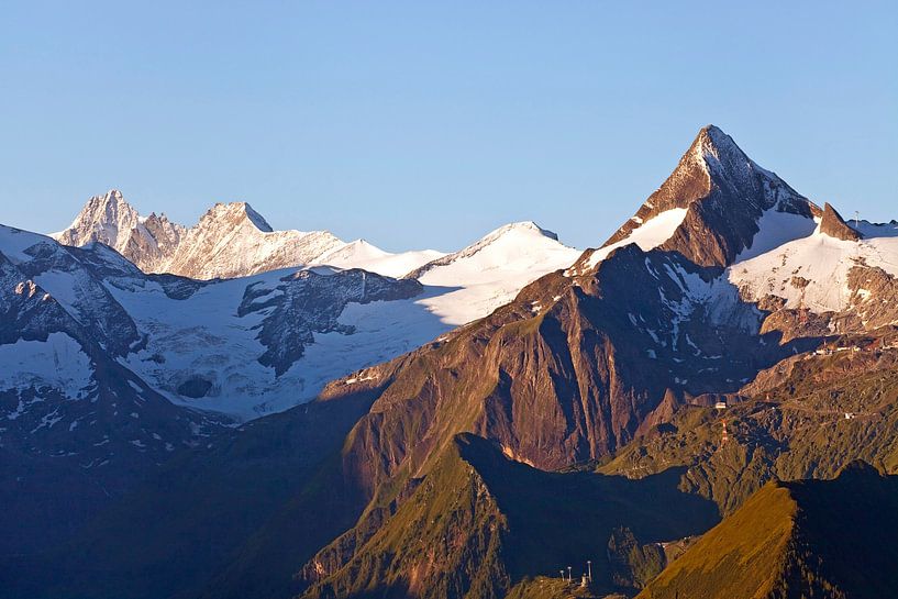 De Kitzsteinhorn en de Grossglockner van Christa Kramer
