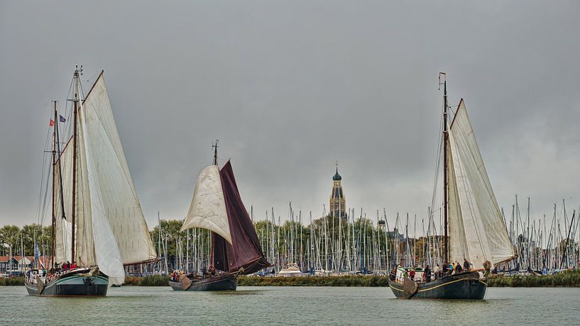 Enkhuizen clipperrace by Elly van Veen