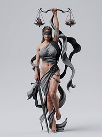 Justitia mit Herz und Verstand von ANGGA HERMAWAN WIDODO