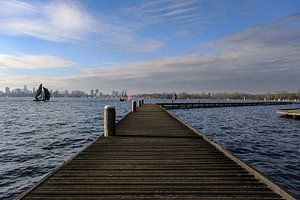 Kralingse Plas depuis la jetée