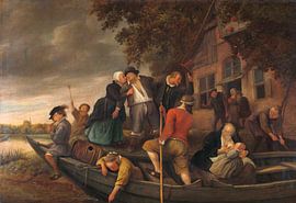 Le joyeux retour à la maison, Jan Havicksz. Steen