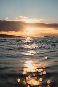 Sunset surf Domburg 5 van Andy Troy