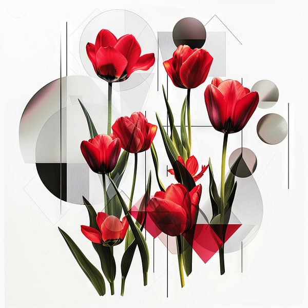 Tulipes par Poster Art Shop