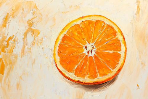Sappig oranje: een levendige kleurexplosie