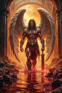 Dark Fantasy Edition: MAELEZOR - Der Engel des Zorns | Kunst & Fine Art Prints