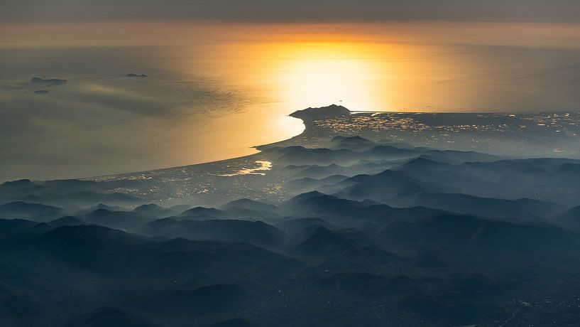 Mediterranean Sea against the light by Denis Feiner