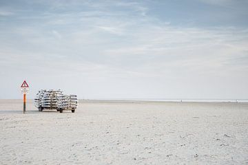 Surfboards Sankt-Peter-Ording by Fine-Art Landscapes