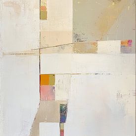 Abstraktes Beige | Erdtöne Blöcke von Moderne Kollektion